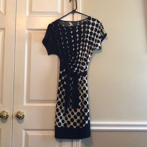 Black and white dress